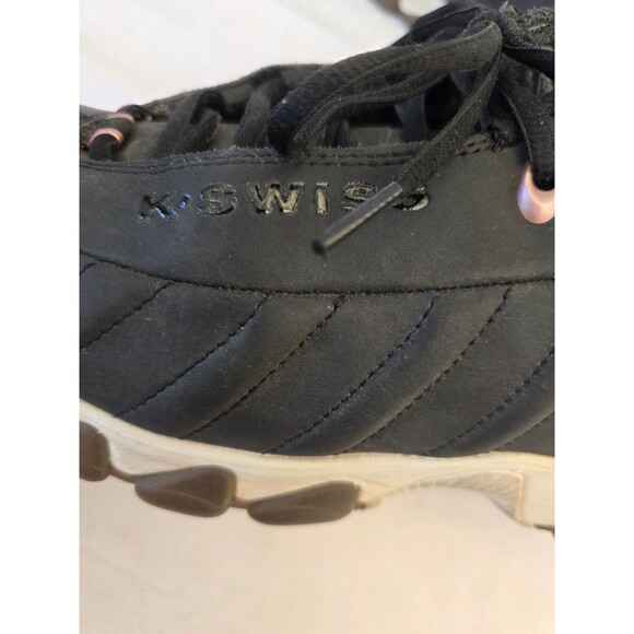 EXTRA WIDE Man K-Swiss ST329 CMF Training 03426-019 Black/White Size 10 - Picture 4 of 9